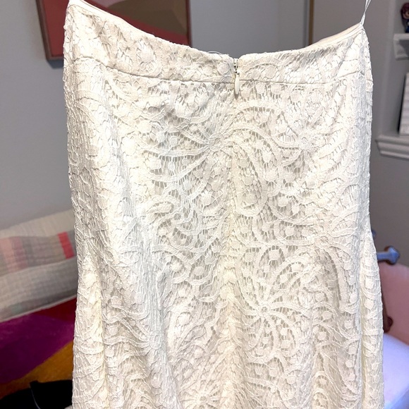 Lace Donna Morgan strapless dress - Picture 6 of 9